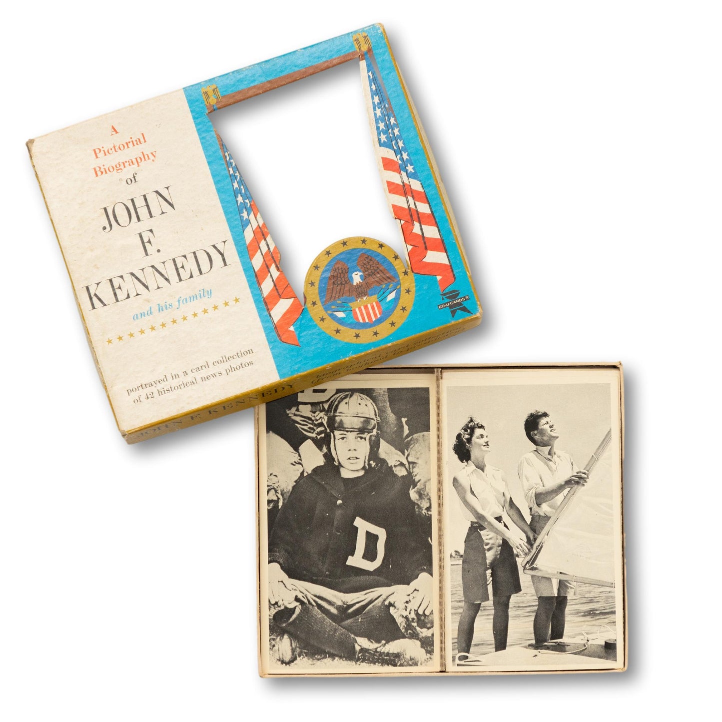 JFK Pictorial Biography Cards