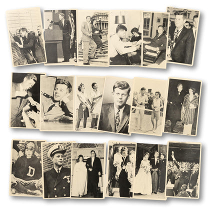 JFK Pictorial Biography Cards
