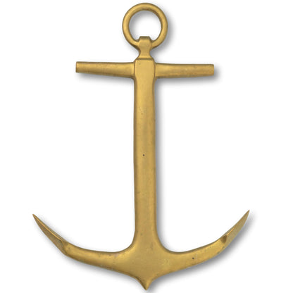 XL Brass Anchor Wall-Mount