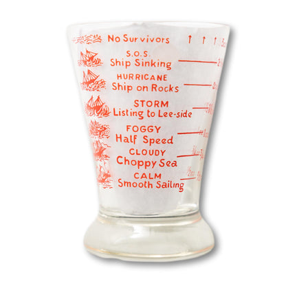 Bon Voyage Shot Glass