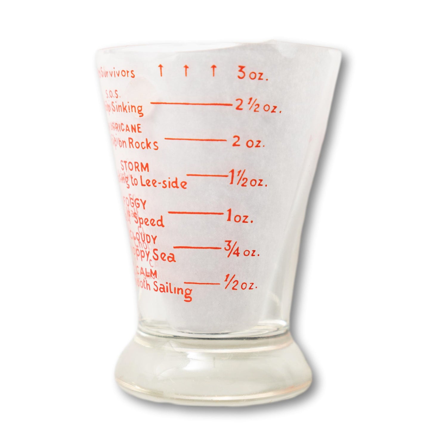 Bon Voyage Shot Glass
