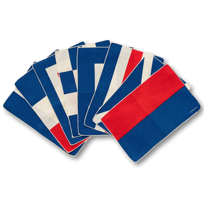 Kreier Signal Flag Napkins, Set of 8