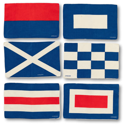Kreier Signal Flag Napkins, Set of 8