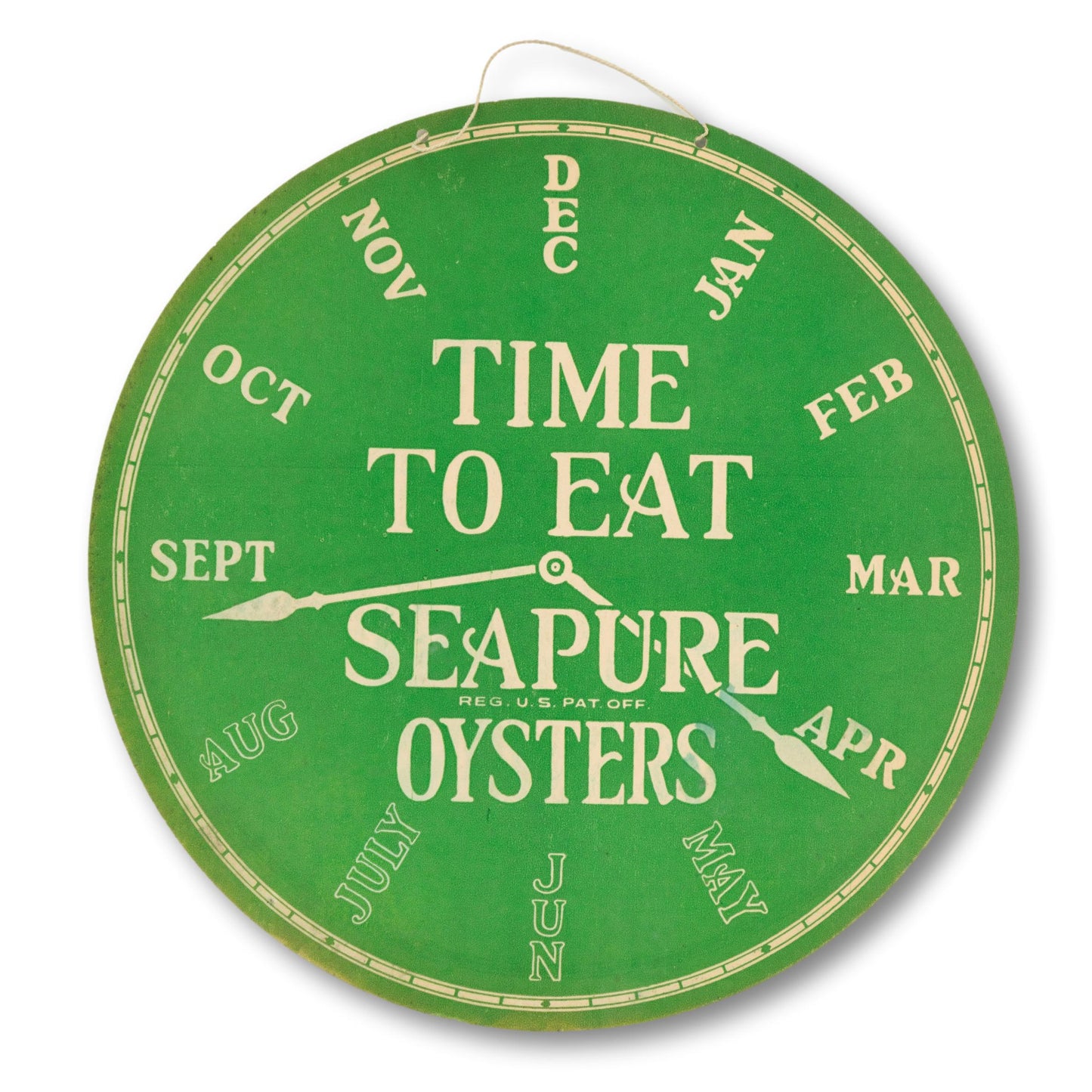 SEAPURE Oysters Sign