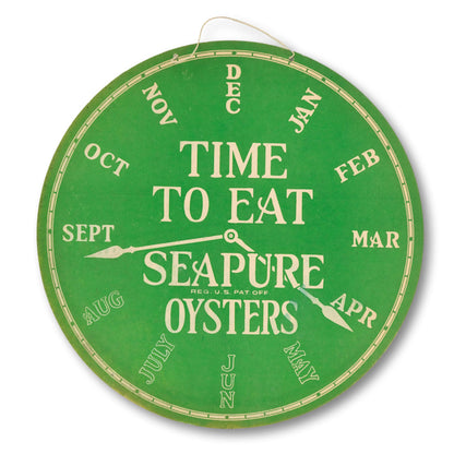 SEAPURE Oysters Sign