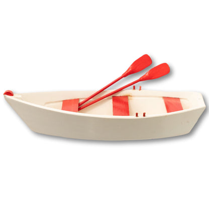 Wood Dory with Oars