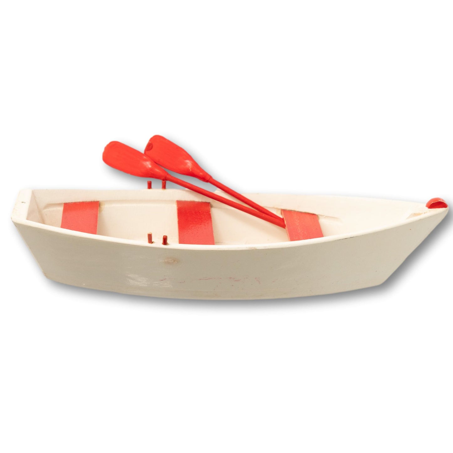 Wood Dory with Oars