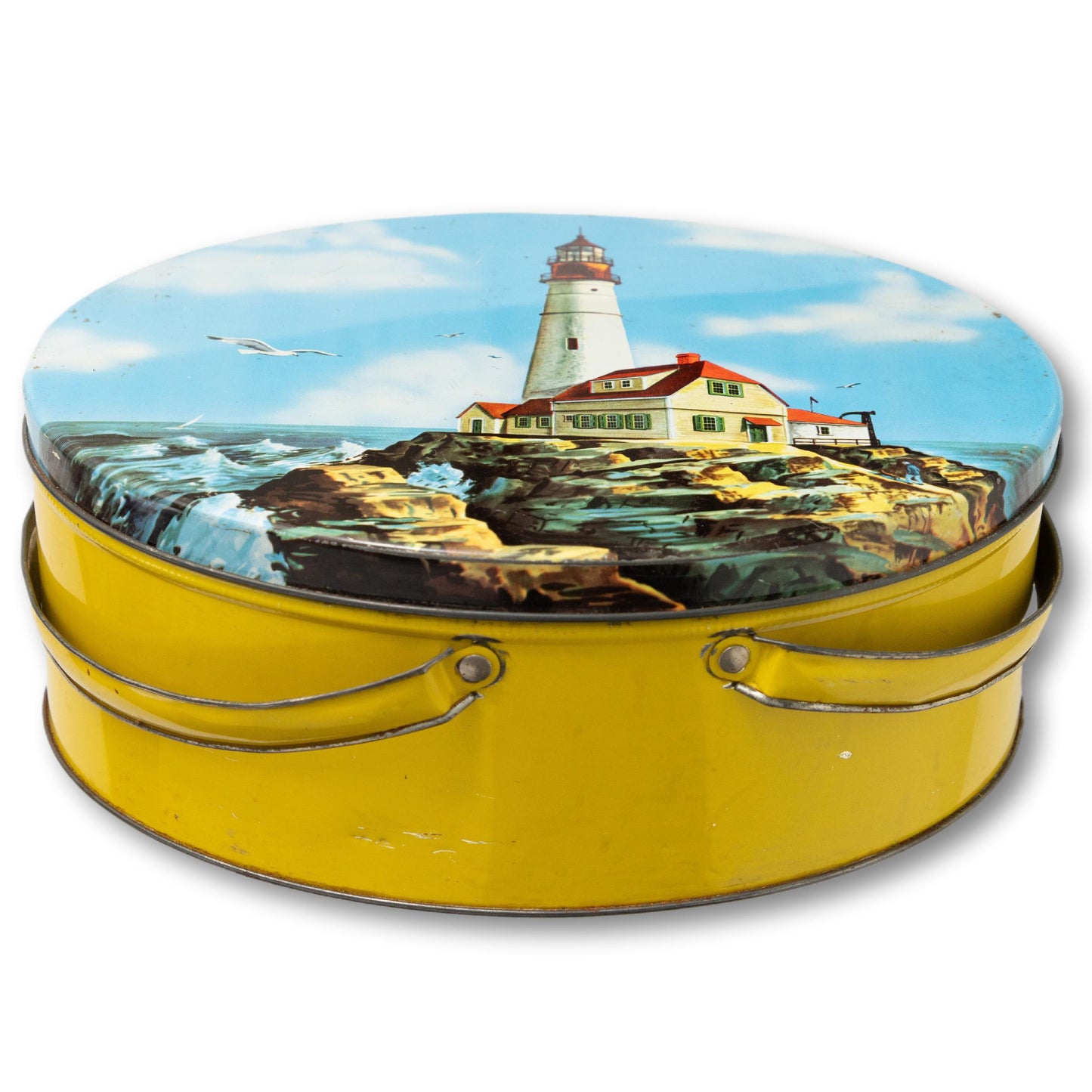 Portland Head Light Picnic Tin