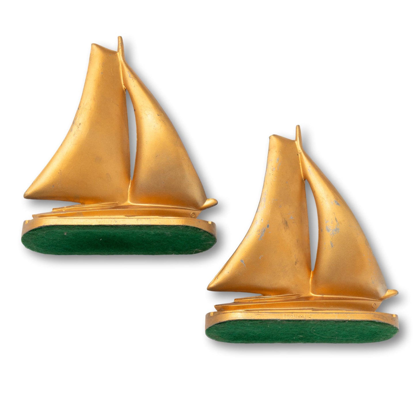 Mid-century Modern Sailboat Bookends