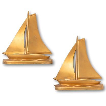 Mid-century Modern Sailboat Bookends