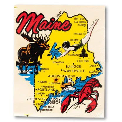 Maine Window Decal