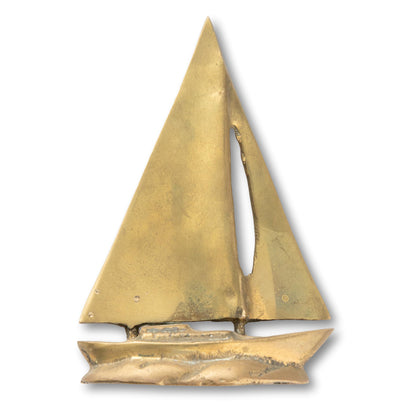 Brass Sailboat Desk Ornament