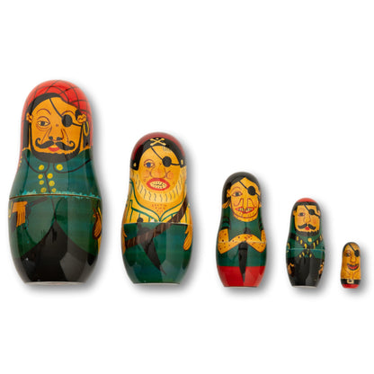 Pirate Nesting Dolls