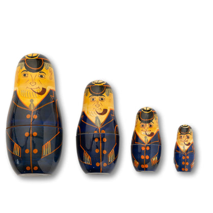 Sea Captain Nesting Dolls