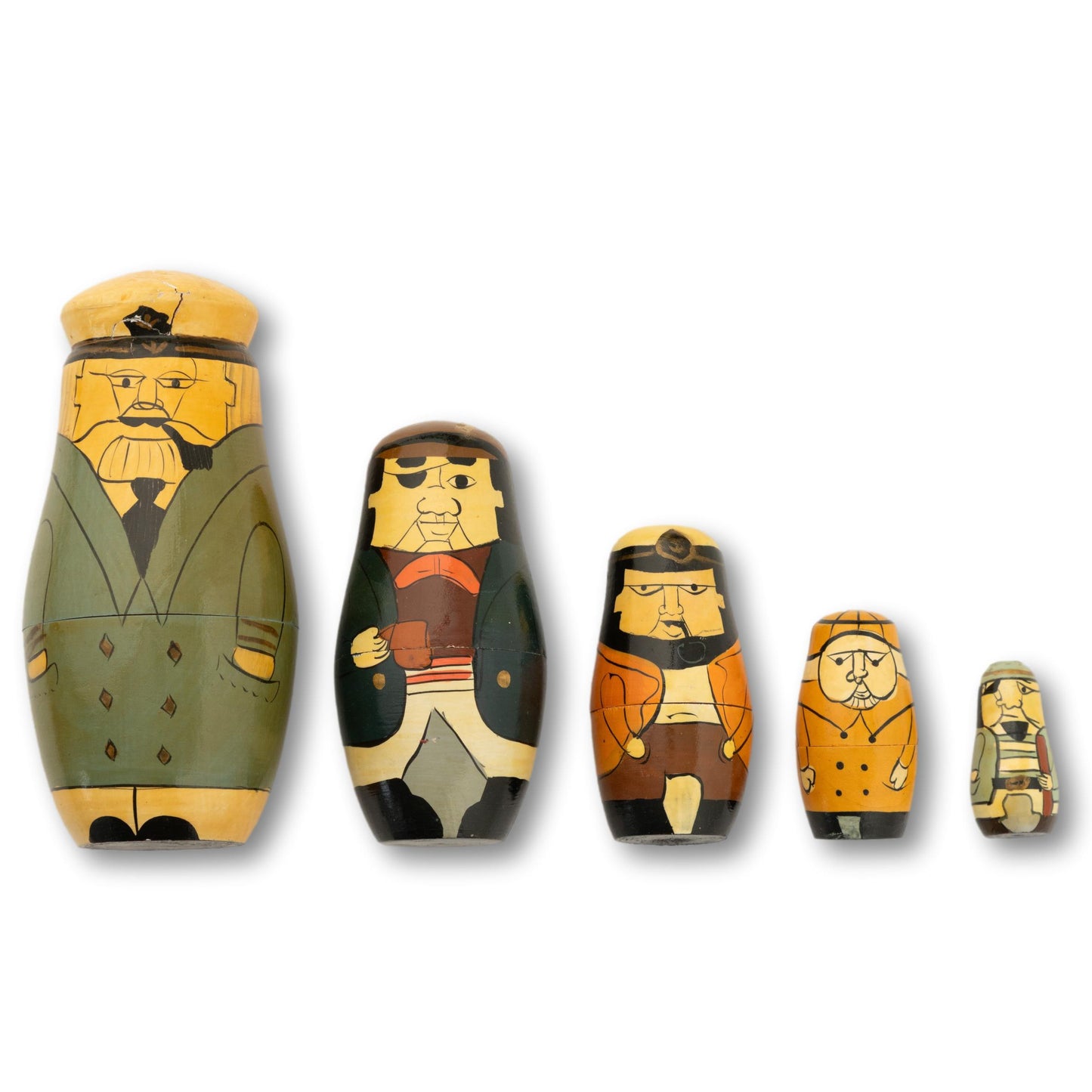 Sea Folk Nesting Dolls