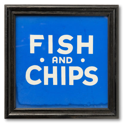 "Fish and Chips" Restaurant Sign