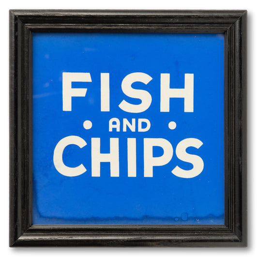 "Fish and Chips" Restaurant Sign