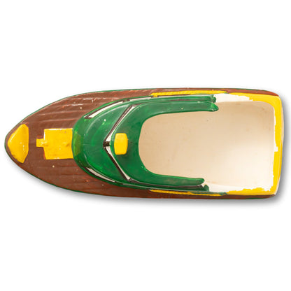 Hand-Painted Boat Planter