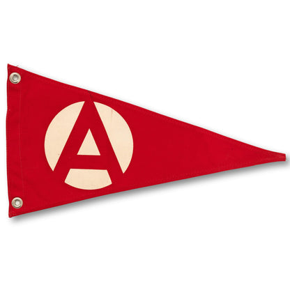 "A" Monogram Pennant