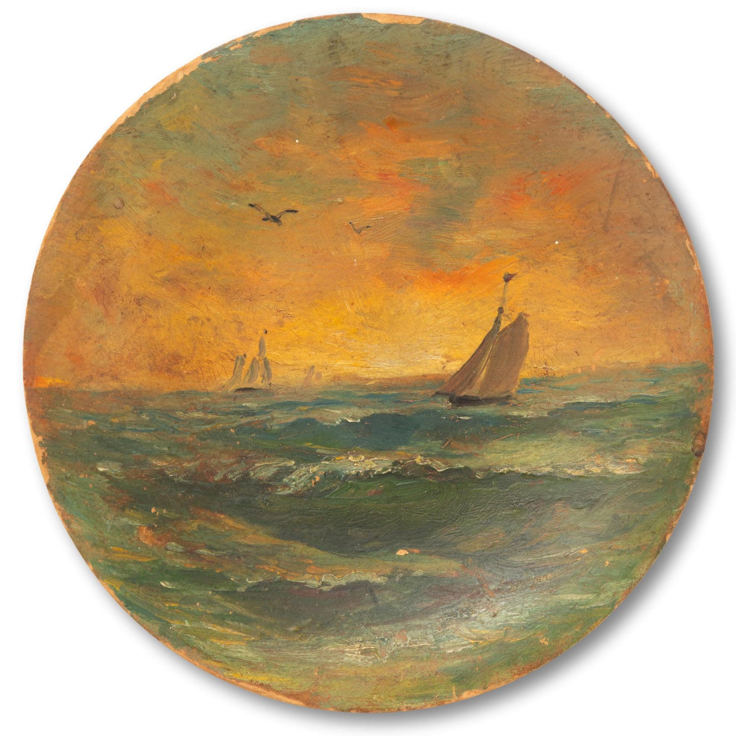 Round Oil Seascape