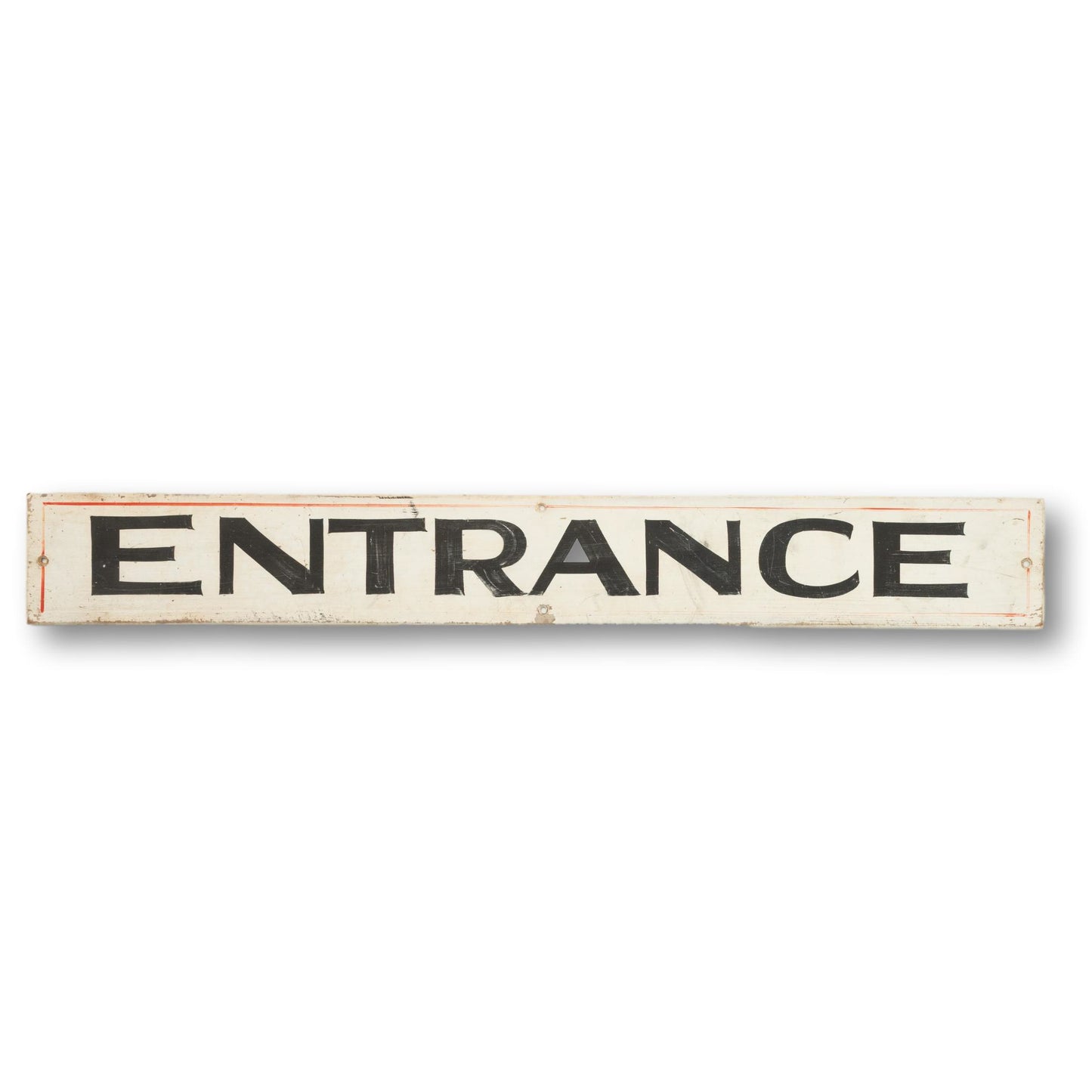 "Entrance" Sign