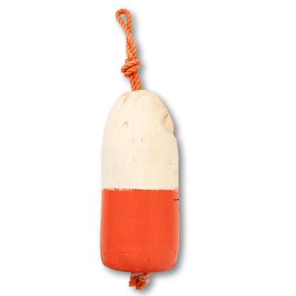 Orange & White Lobster Buoy