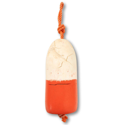 Orange & White Lobster Buoy