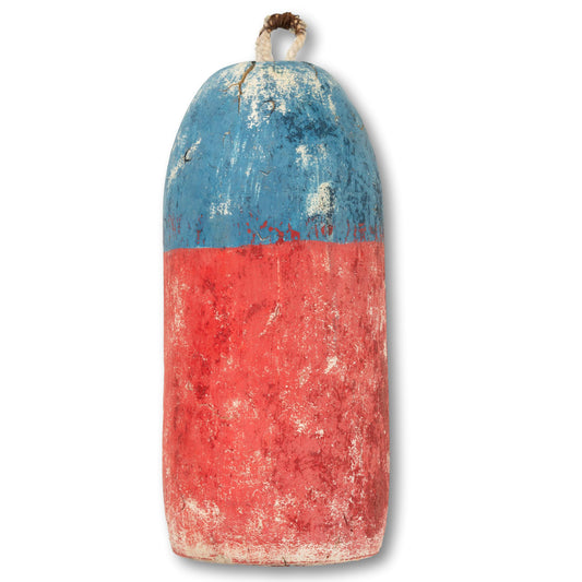 Blue & Red Lobster Buoy