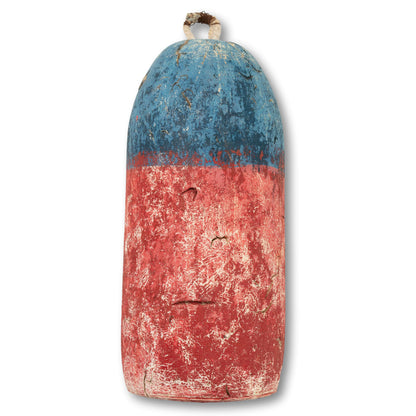 Blue & Red Lobster Buoy