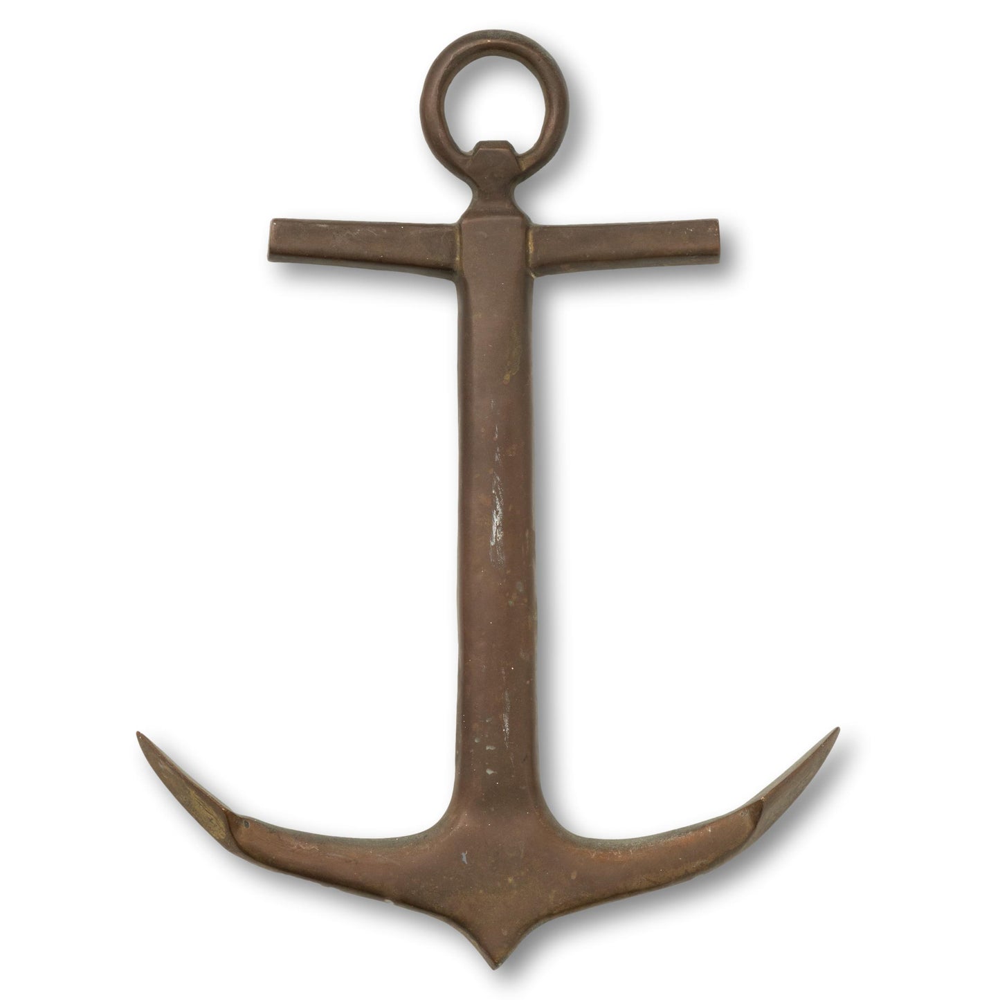 XL Brass Anchor Wall Mount