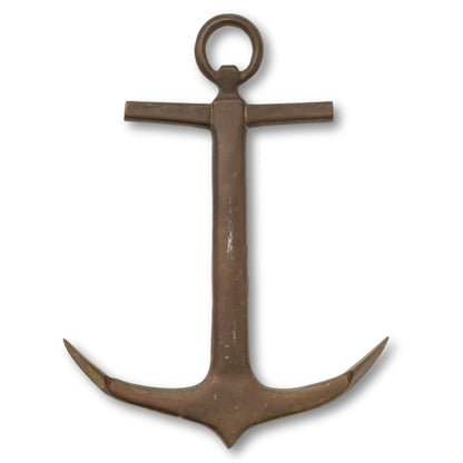 XL Brass Anchor Wall Mount