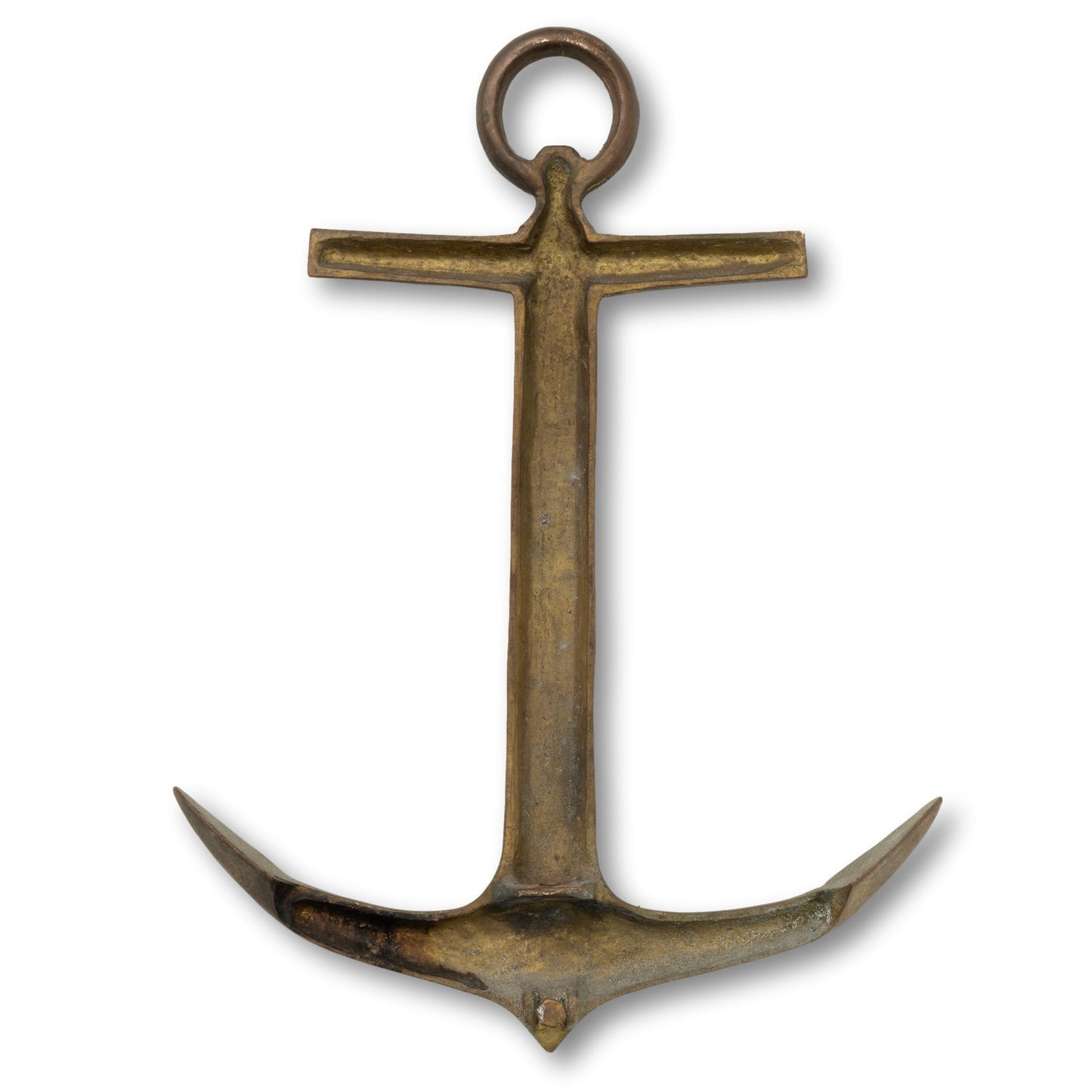 XL Brass Anchor Wall Mount