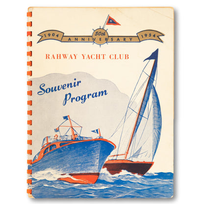 Rahway Yacht Club Souvenir Program Book