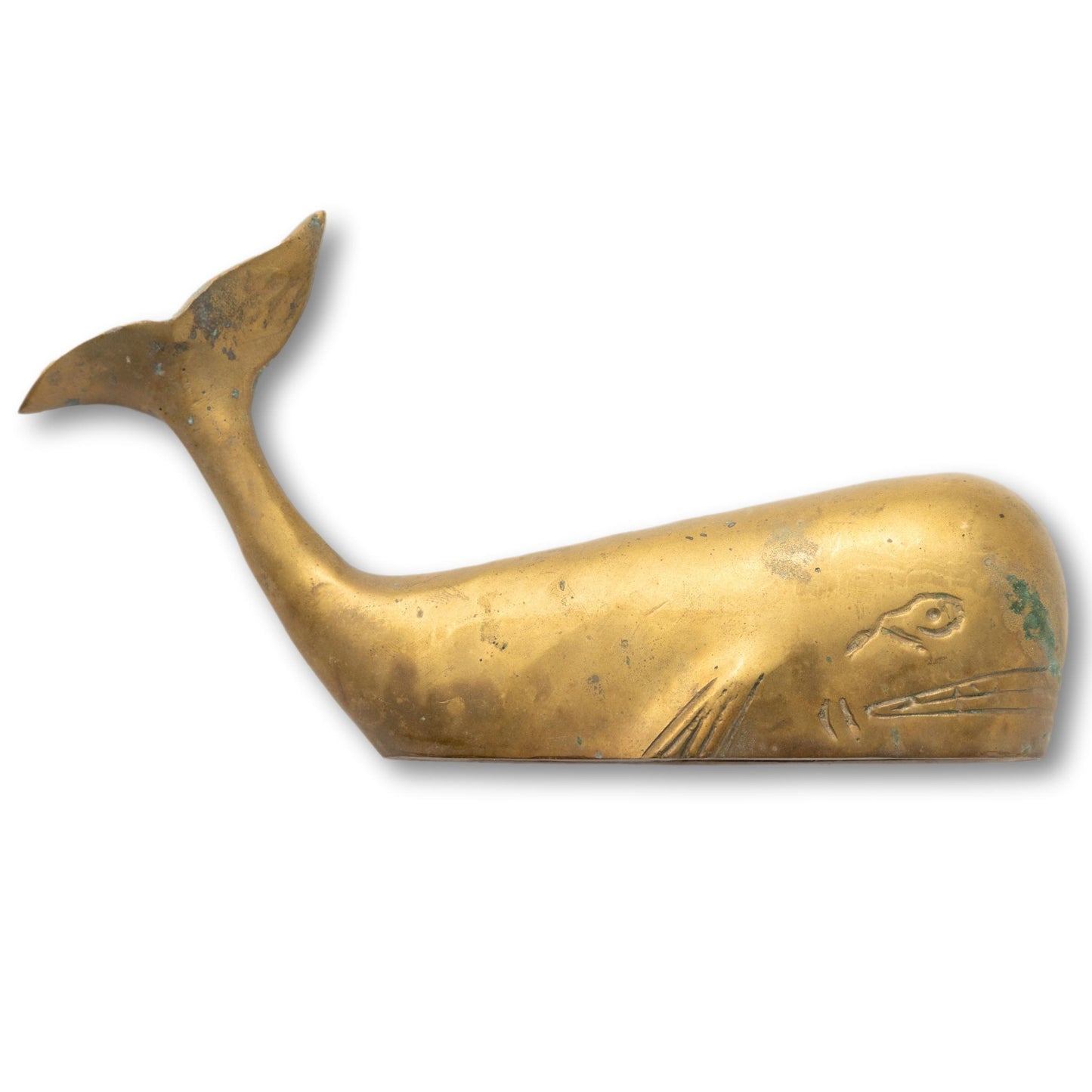 Small Brass Whale