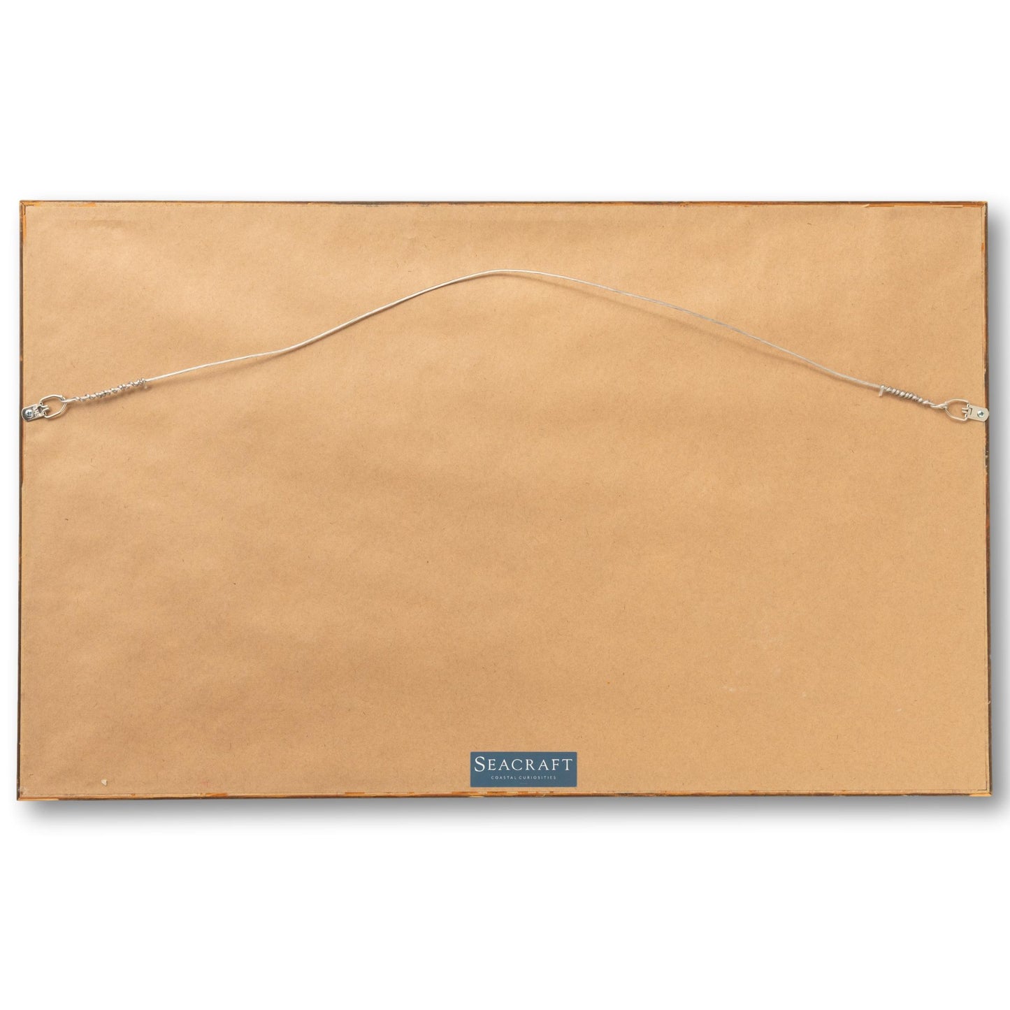 Framed Ship's Wheel Pennant