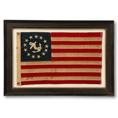 Framed Yacht Ensign