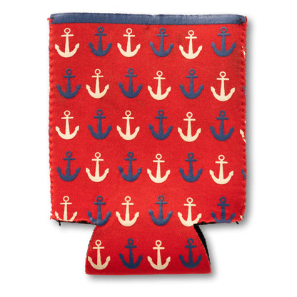 Anchor Pattern Can Coozy