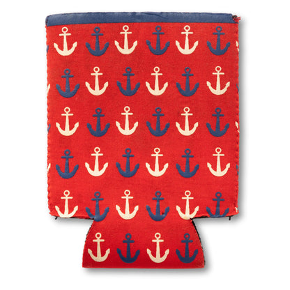 Anchor Pattern Can Coozy