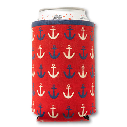 Anchor Pattern Can Coozy
