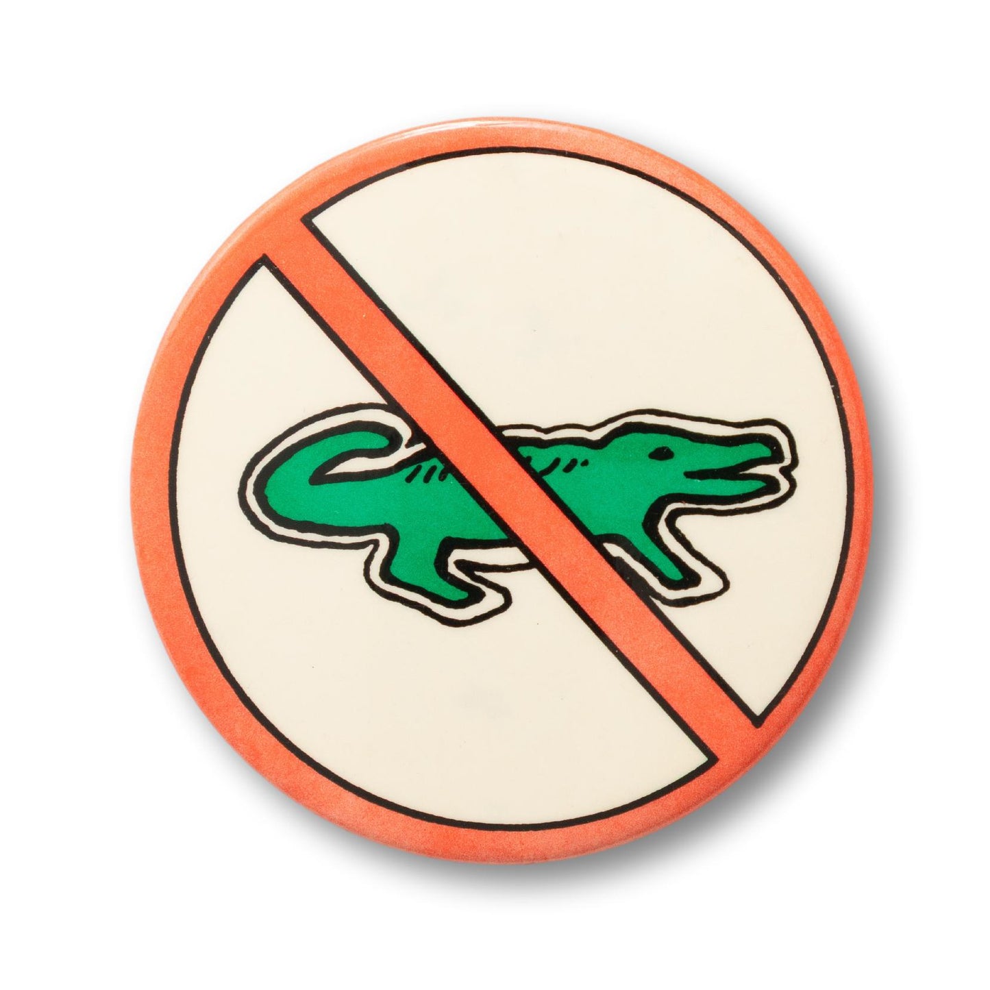 No Preppies Button/Pin