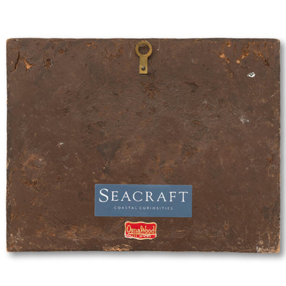 Sailboat in the Harbor Relief Wall Plaque