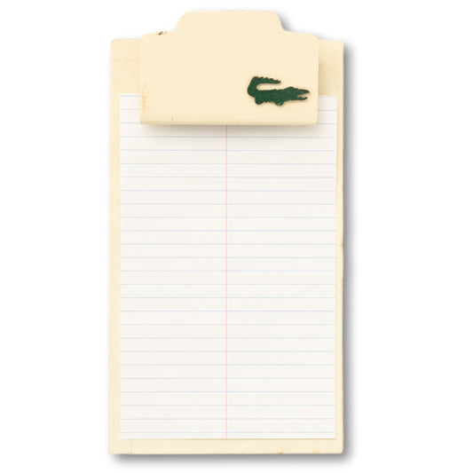 Preppy Alligator Clipboard