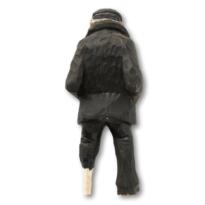 Carved Captain w Peg Leg