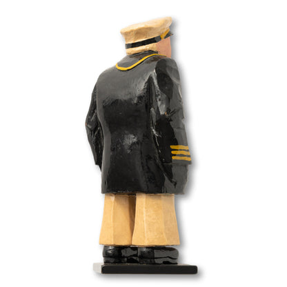 Carved Captain in Coat