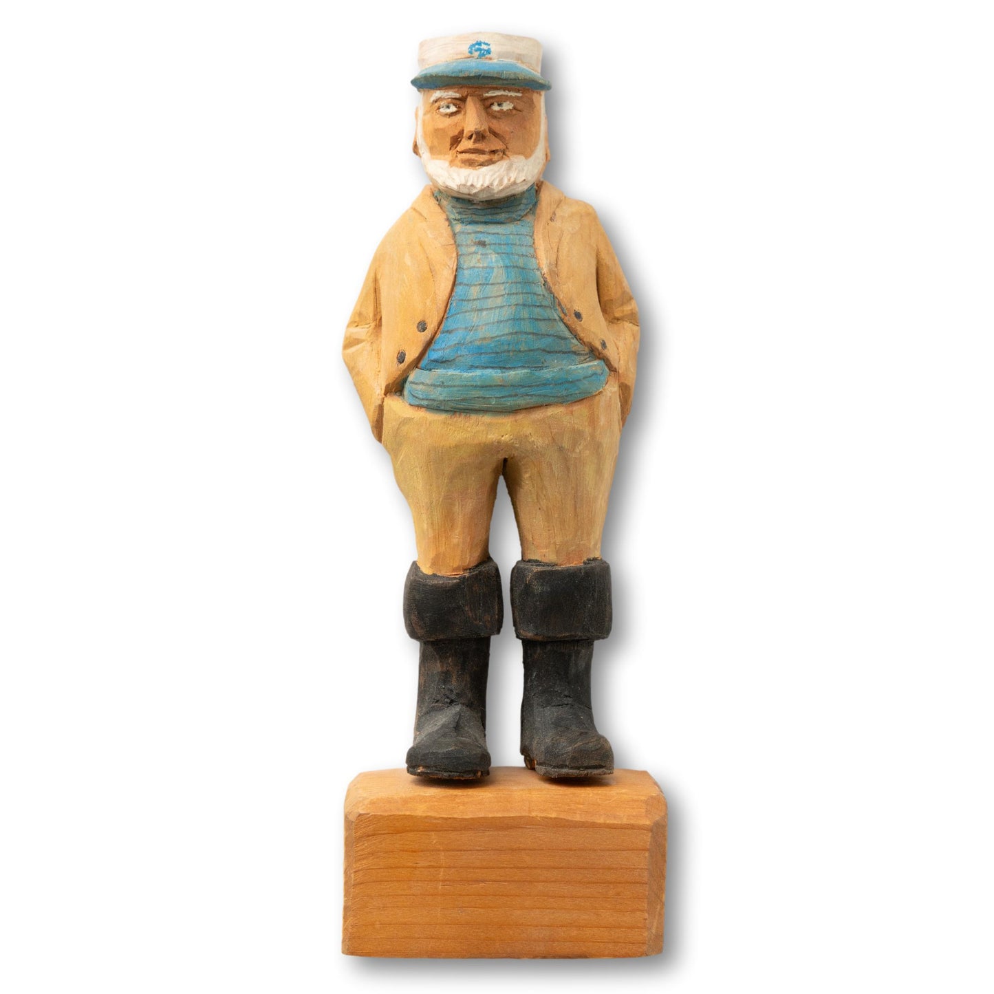 Carved Kennebunkport Fisherman No.2