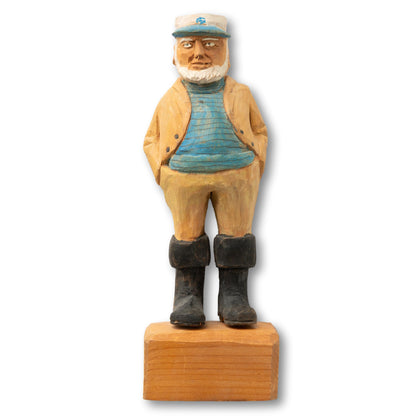 Carved Kennebunkport Fisherman No.2