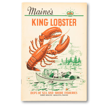 "Maine's King Lobster" Booklet