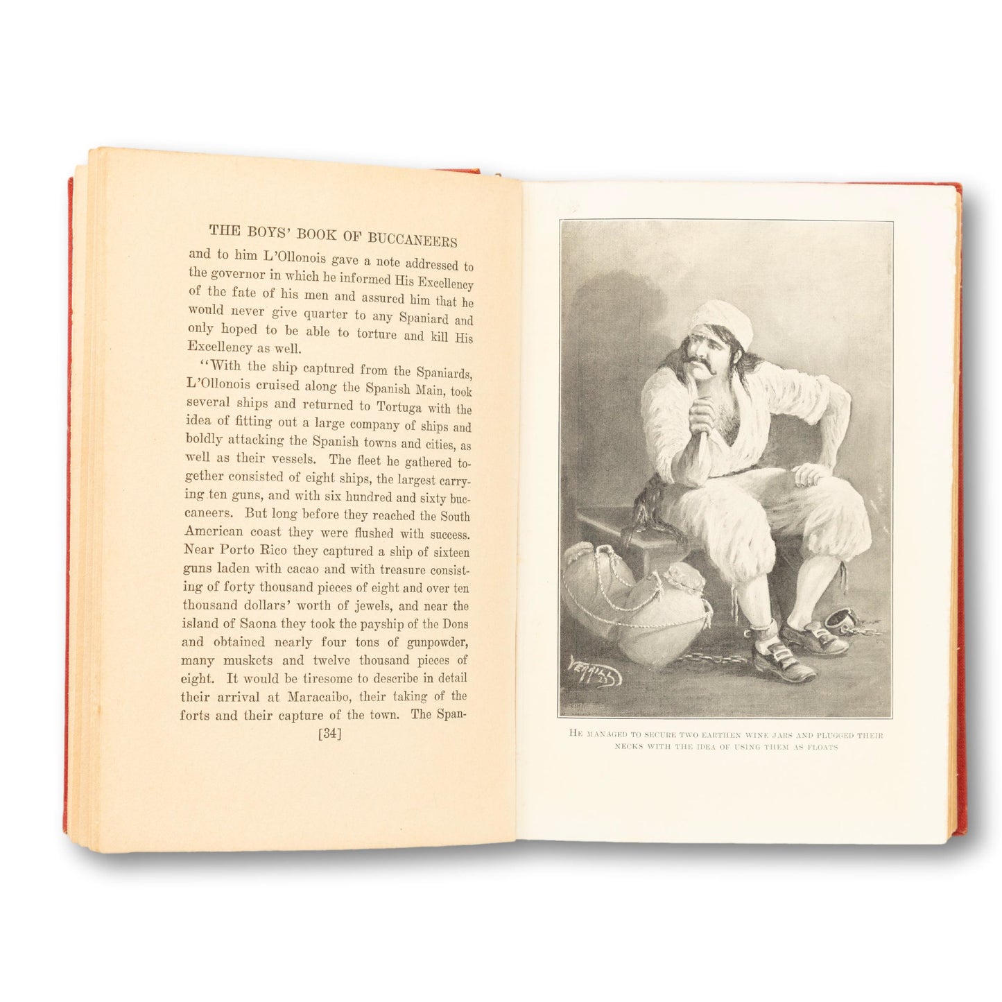"The Boys' Book of Buccaneers" Book, 1923