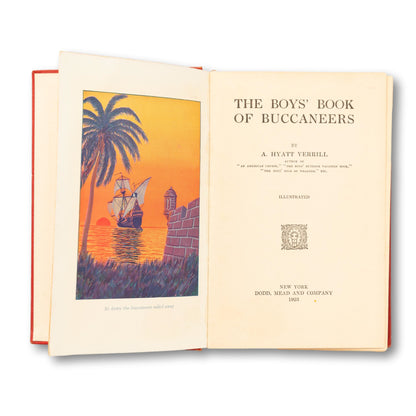 "The Boys' Book of Buccaneers" Book, 1923