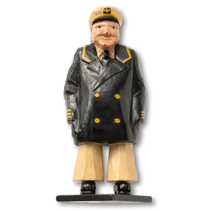 Carved Captain in Coat